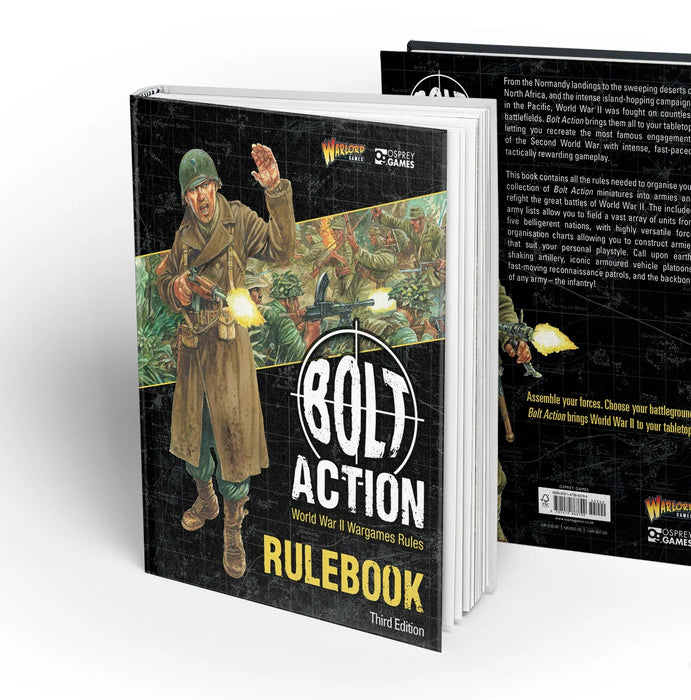 Bolt Action: Third Edition Rulebook (Hardback) - Warlord Games