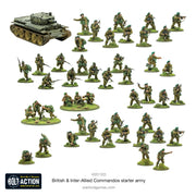 Bolt Action British & Inter-Allied Commandos Starter Army - Warlord Games