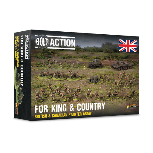 For King & Country - British & Canadian starter army - Warlord Games