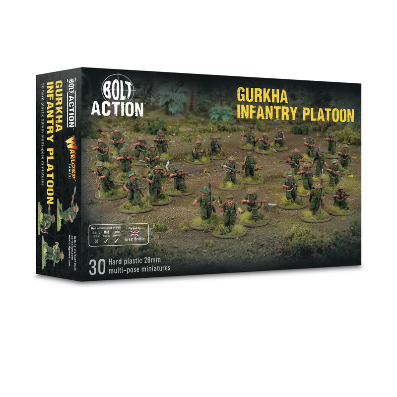 Gurkha infantry platoon