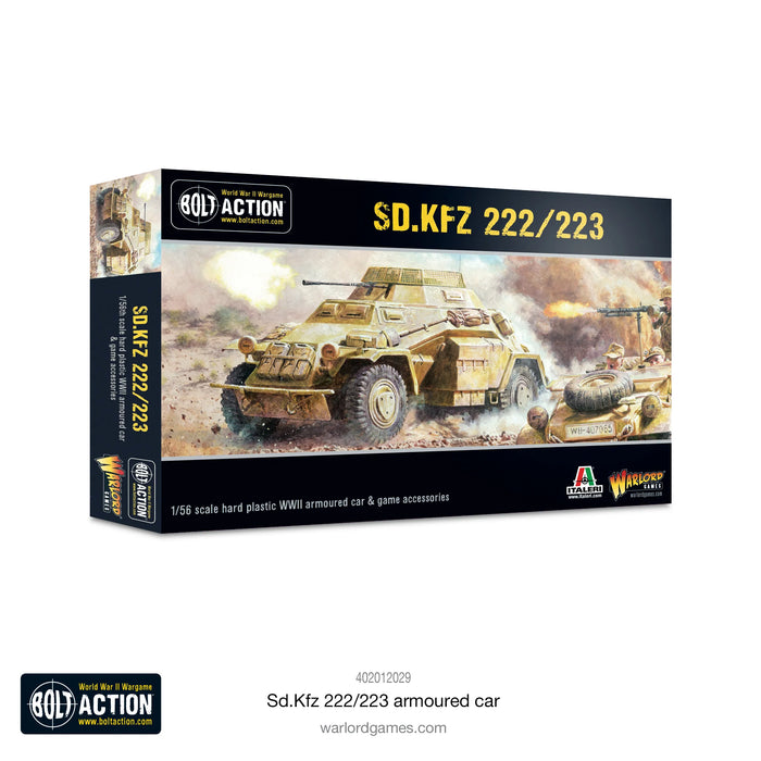Bolt Action: Sd.Kz 22/223 Armoured car - Warlord Games