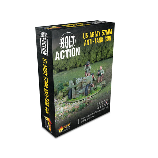 US 57mm anti-tank gun (plastic) - Warlord Games