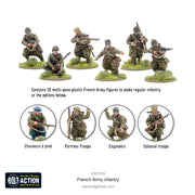 French Army infantry - Bolt Action - Warlord Games