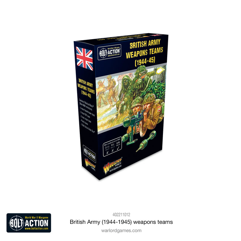 British Army (1944-45) Weapons Teams - Warlord Games