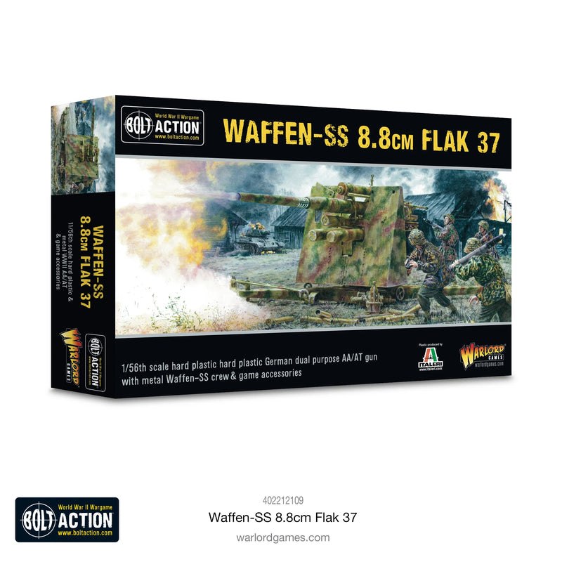 Bolt Action:  Waffen-SS 8.8cm Flak 37 - Warlord Games