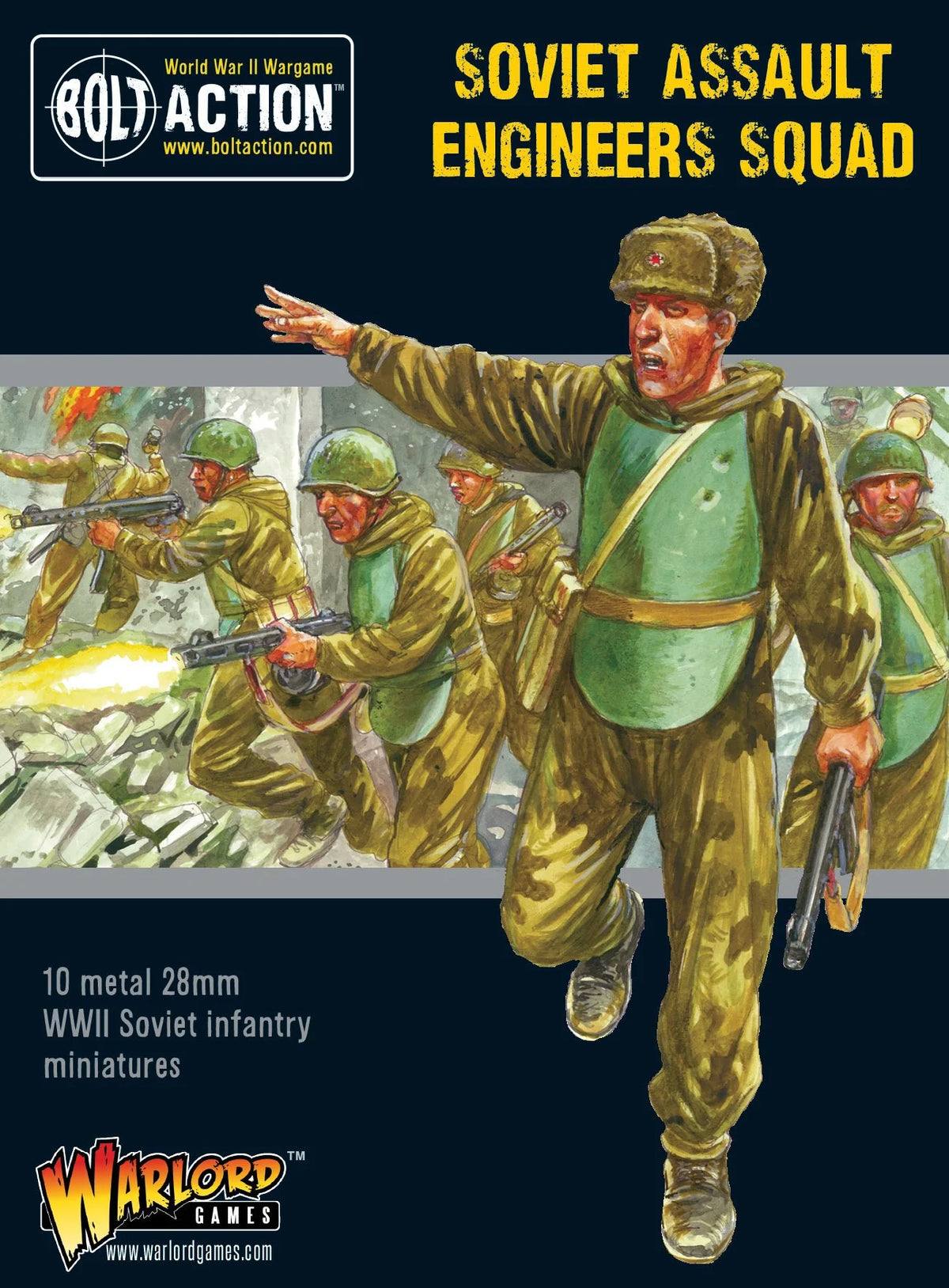 Soviet Assault Engineers squad — Athena Games Ltd
