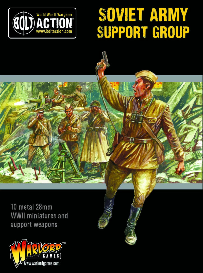 Bolt Action Soviet Army Support Group - Warlord Games