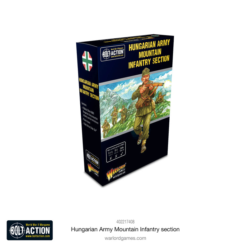 Hungarian Army Mountain Infantry Section - Warlord Games