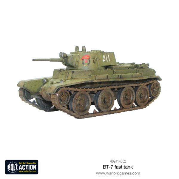 Bolt Action Soviet BT-7 Fast Tank - Warlord Games