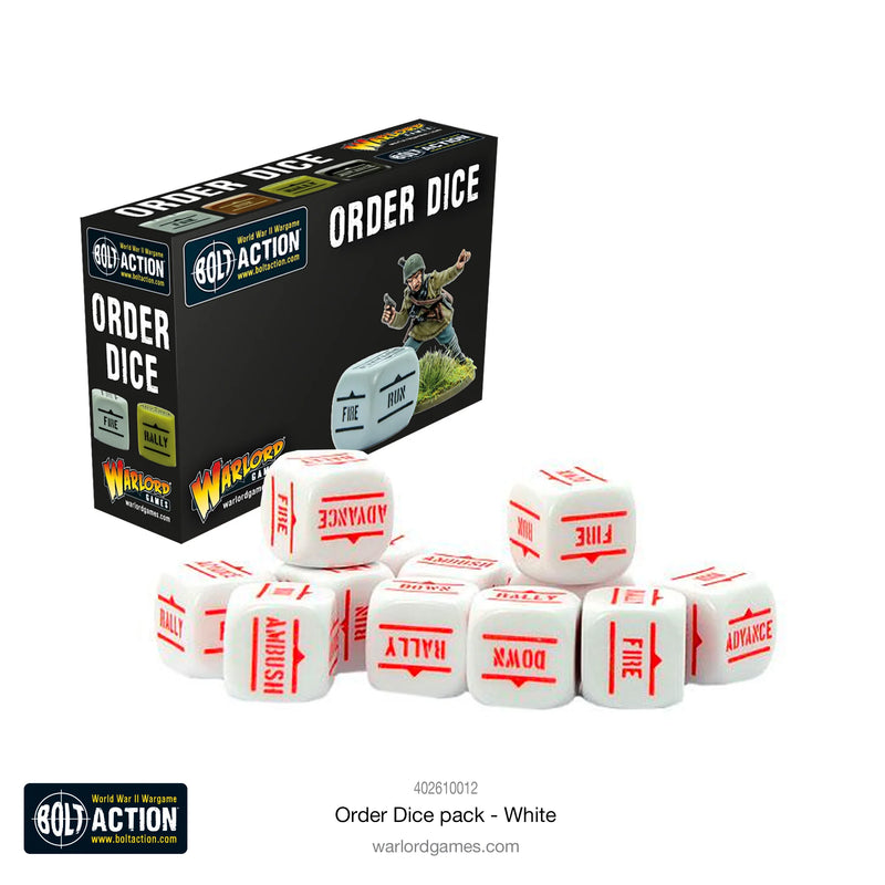 Bolt Action Order Dice - Warlord Games