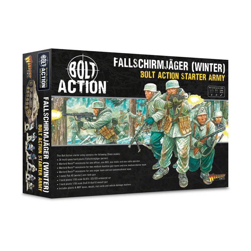Fallschirmjäger (Winter) Starter Army - Bolt Action - Warlord Games