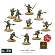 Gurkha Section (Far East) - Warlord Games