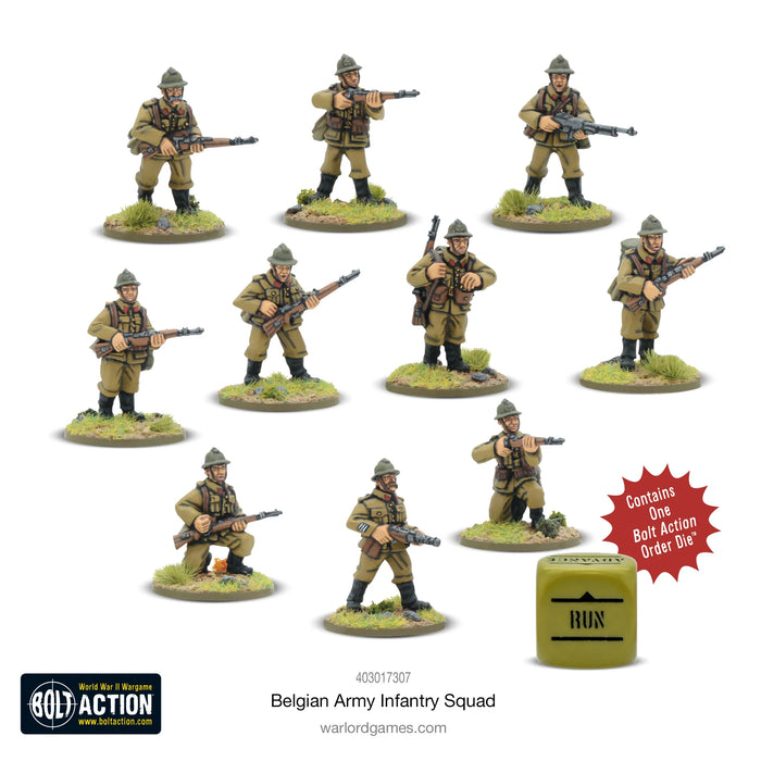 Belgian Army Infantry Squad