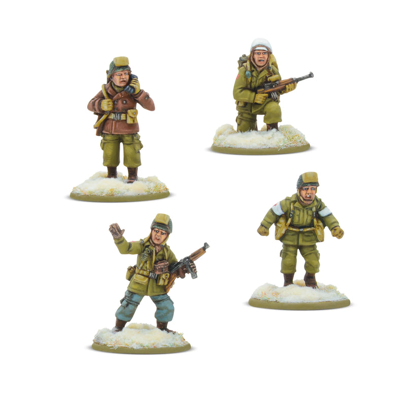 US Airborne (Winter) HQ - Warlord Games