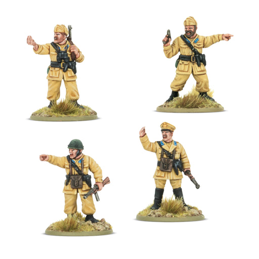 Italian Paracadutisti Platoon Commanders - Bolt Action - Warlord Games