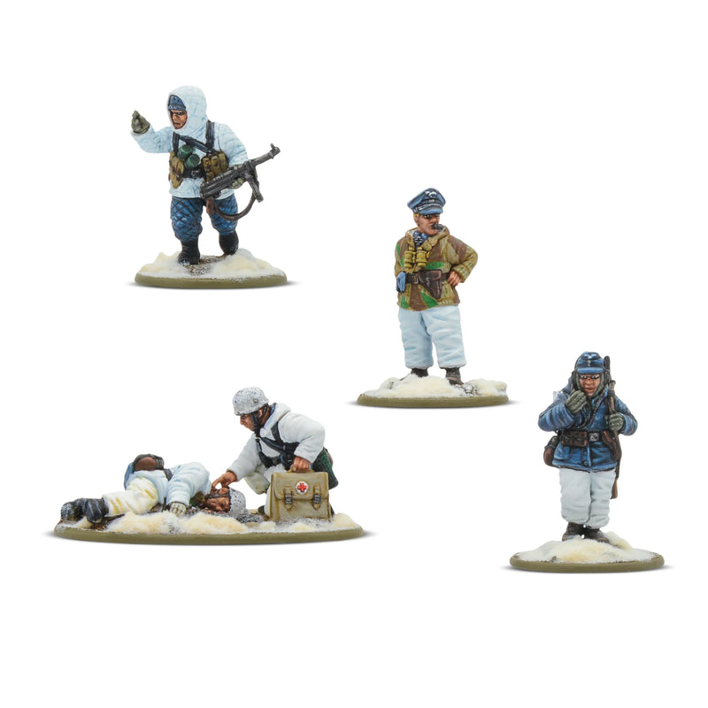 Bolt Action: Fallschirmjäger (Winter) HQ - Warlord Games
