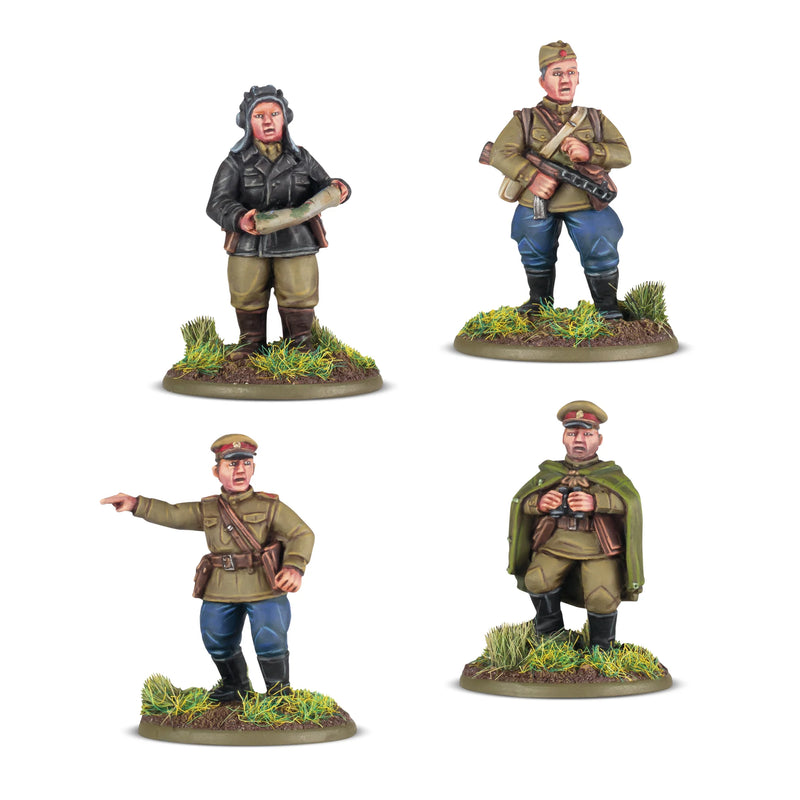 Bolt Action: Soviet Platoon Commanders - Warlord Games