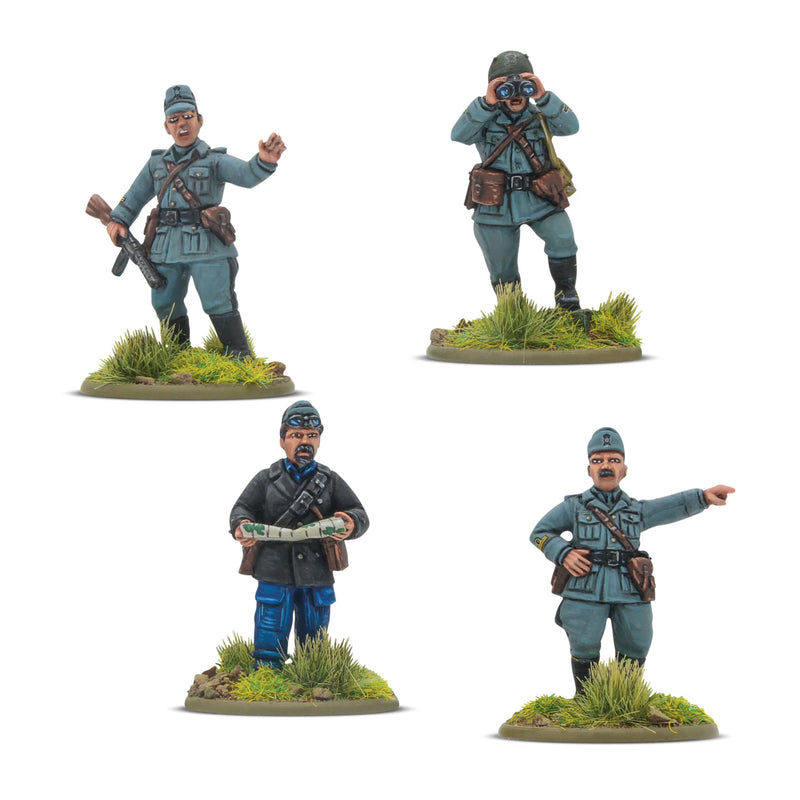 Bolt Action: Italian Platoon Commanders - Warlord Games