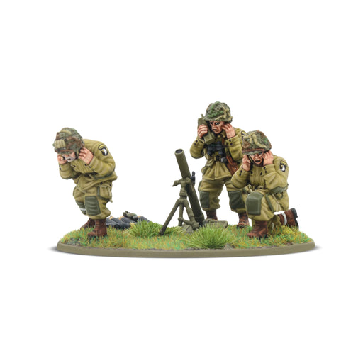 Bolt Action US Airborne (D-Day) Platoon Medium Mortar Team - Warlord Games