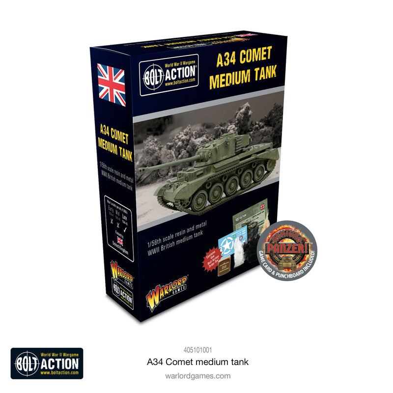 A34 Comet cruiser tank - Warlord Games