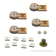 Bolt Action MDF Artillery Zeroing In Markers - Germany - Warlord Games