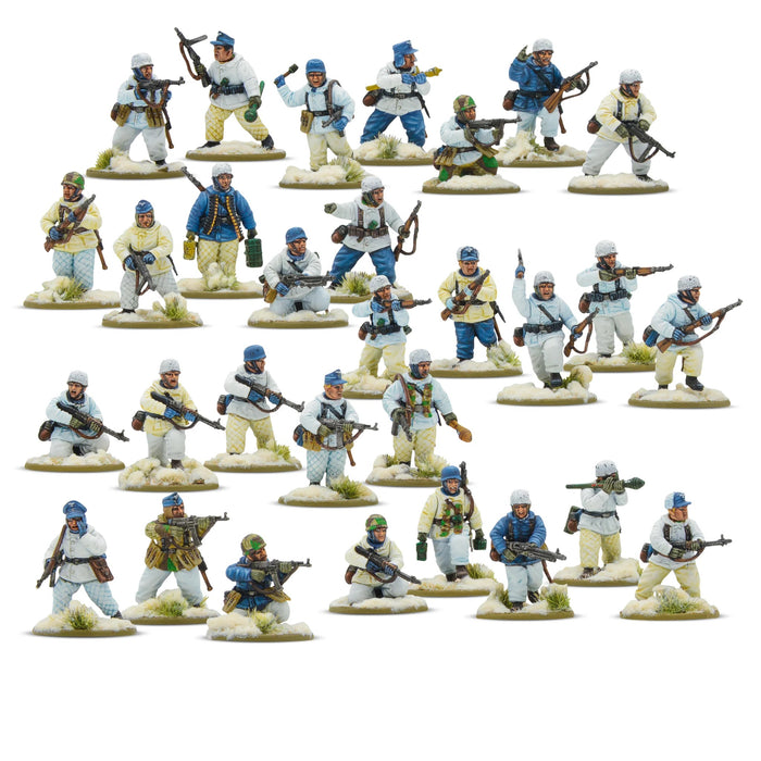 Fallschirmjager (Winter) Platoon - Bolt Action