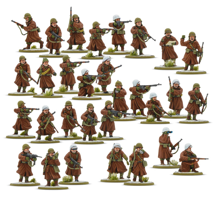 US Army (Winter) Platoon - Bolt Action