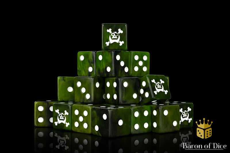 Jolly Orc Dice (25) - Baron of Dice - Baron of Dice