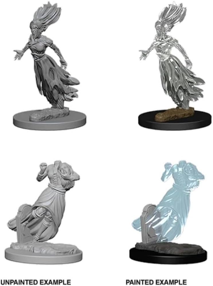 D&D Nolzur's Marvelous Unpainted Miniatures: Ghosts - Wizkids