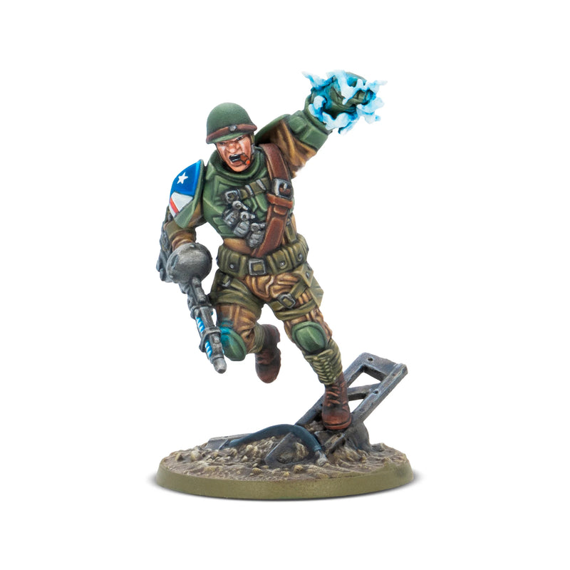 Konflikt '47 'Slammer' Samuels, The First Paragon - Warlord Games