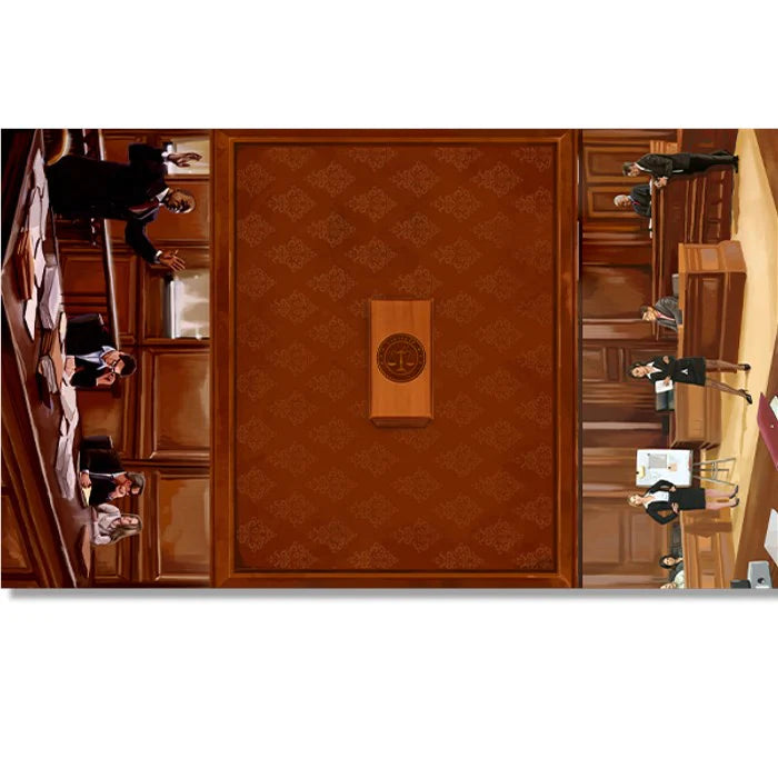 Modern Play Mat - Lawyer Up - Rock Manor Games