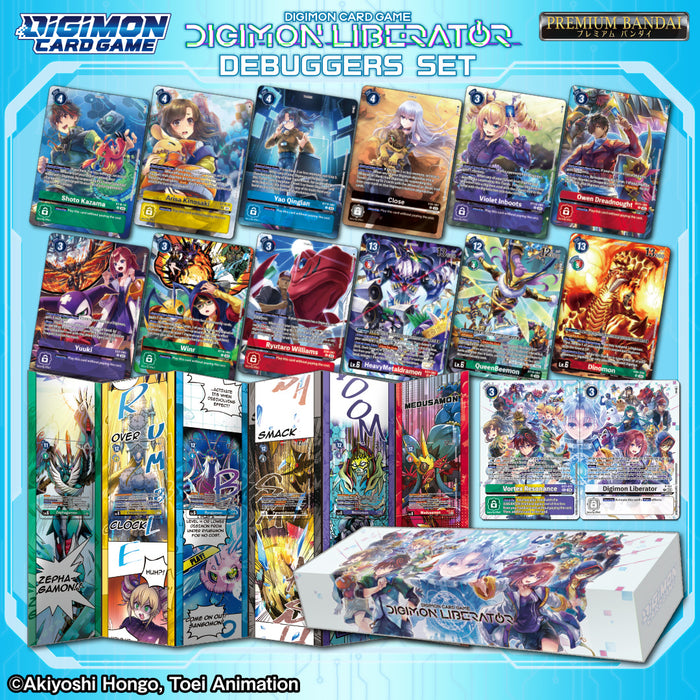 Digimon Card Game: Digimon Liberator Debuggers Set (PB-22)