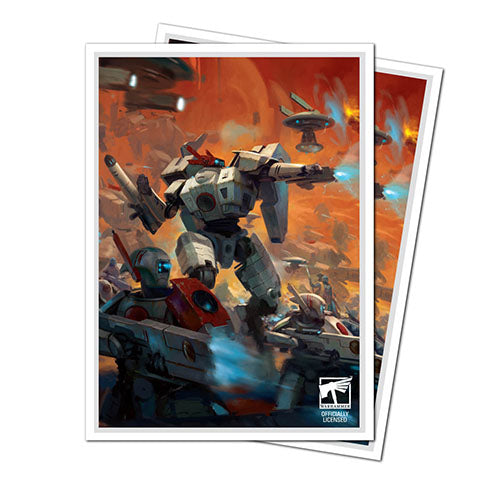 Warhammer 40k - Codex Aligned 105ct Apex Deck Protector Sleeves - Tau Empire - Ultra Pro