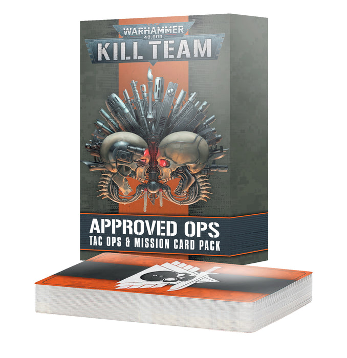 Kill Team: Critical Ops: Tac Ops & Mission Cards (English)