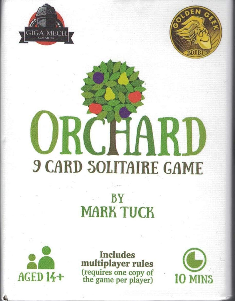 Orchard 9 Card Solitaire Game - Athena Games Ltd