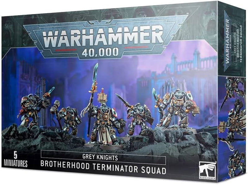 Grey Knights Brotherhood Terminator Squad - Games Workshop