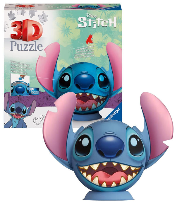 Stitch 72 Piece 3D Jigsaw Puzzle - Ravensburger