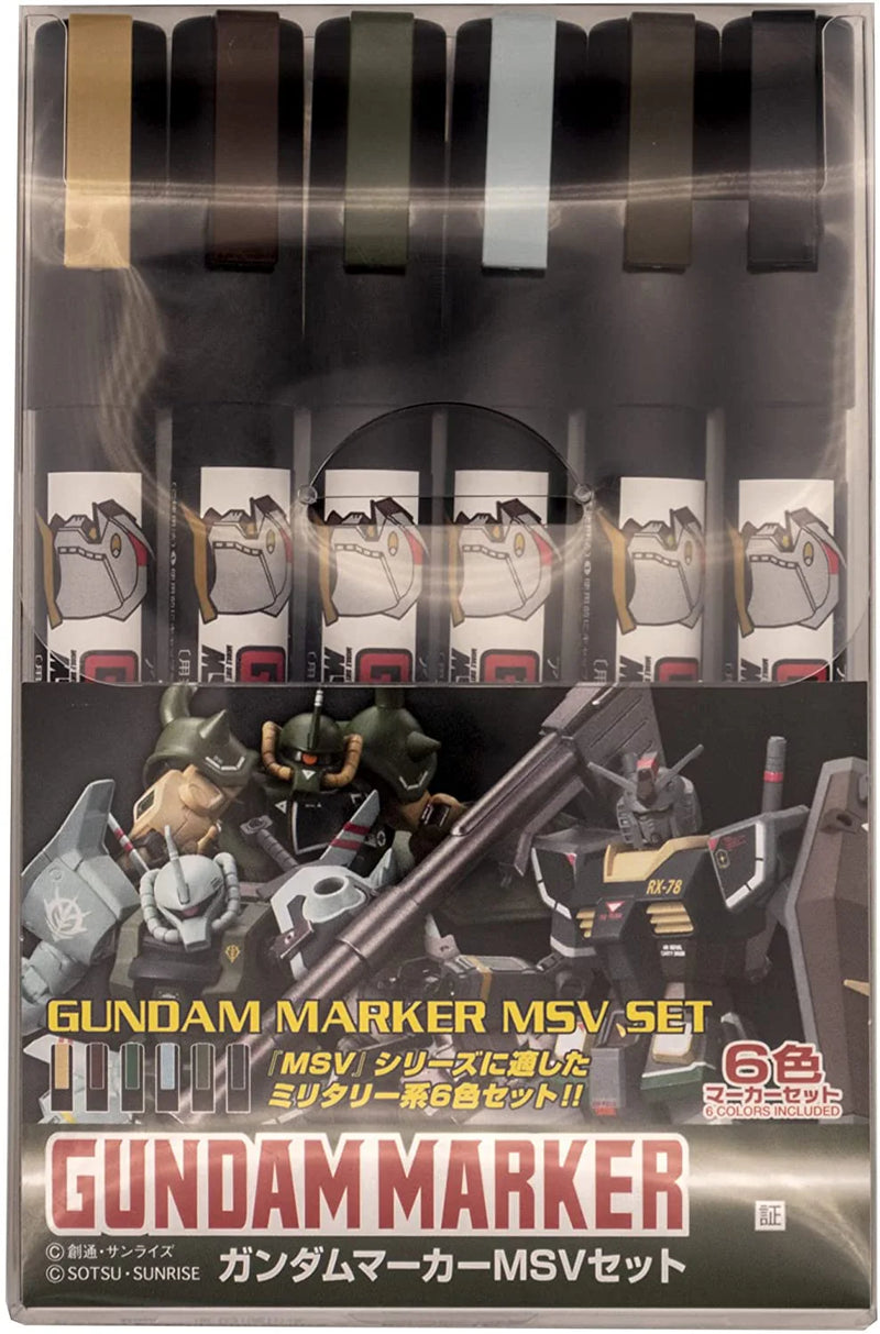 Gundam Marker AMS-127 MSV Set