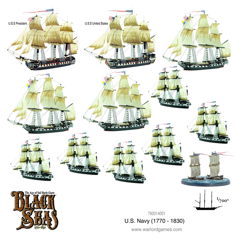 U.S. Navy Fleet (1770 - 1830) - Warlord Games