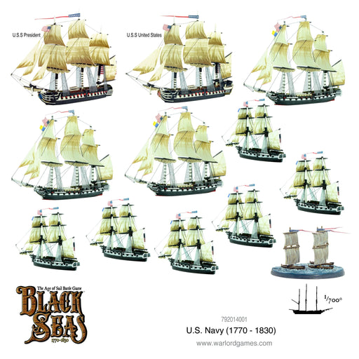 U.S. Navy Fleet (1770 - 1830) - Warlord Games