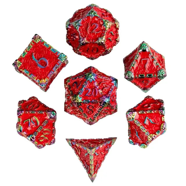 Scarlett Attack - Dagger of Venom Metal RPG Dice Set
