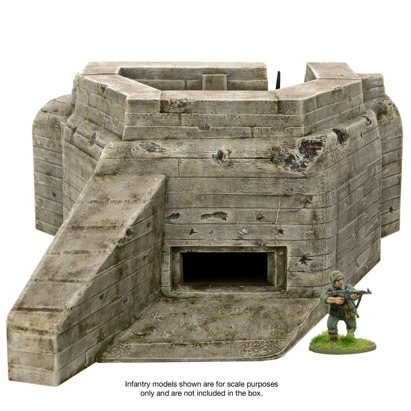 Bolt Action Anti-Tank/Flak Bunker - Warlord Games