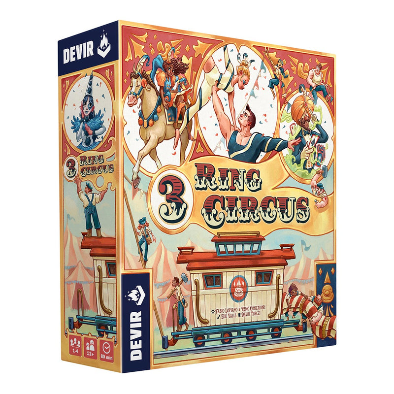 3 Ring Circus Board Game - Devir Games