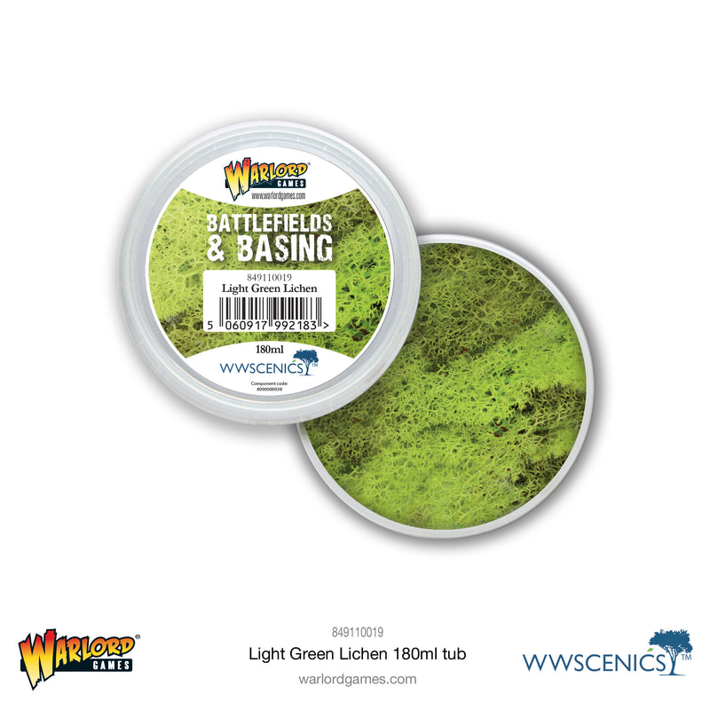Battlefields & Basing - Light Green Lichen - Warlord Games