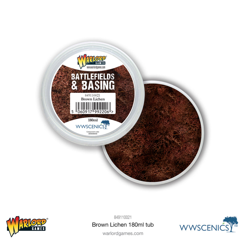 Battlefields & Basing - Brown Lichen