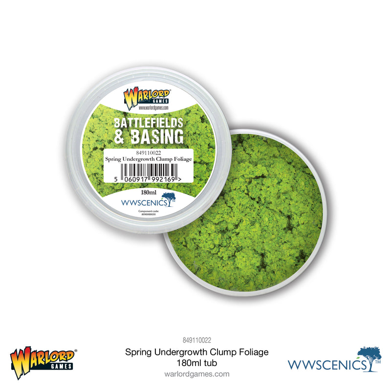 Battlefields & Basing - Spring Undergrowth Clump Foliage