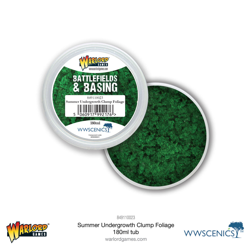 Battlefields & Basing - Summer Undergrowth Clump Foliage