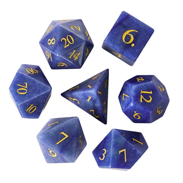 Restful Wisdom - Natural Aventurine Gemstone Dice