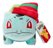Bulbasaur with Hat 8" - Seasonal Pokemon Plush - Jazwares