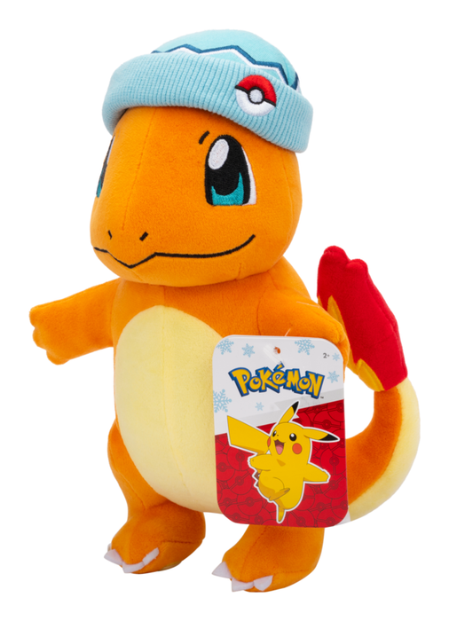 Pokemon Plush 8" Charmander with Beanie